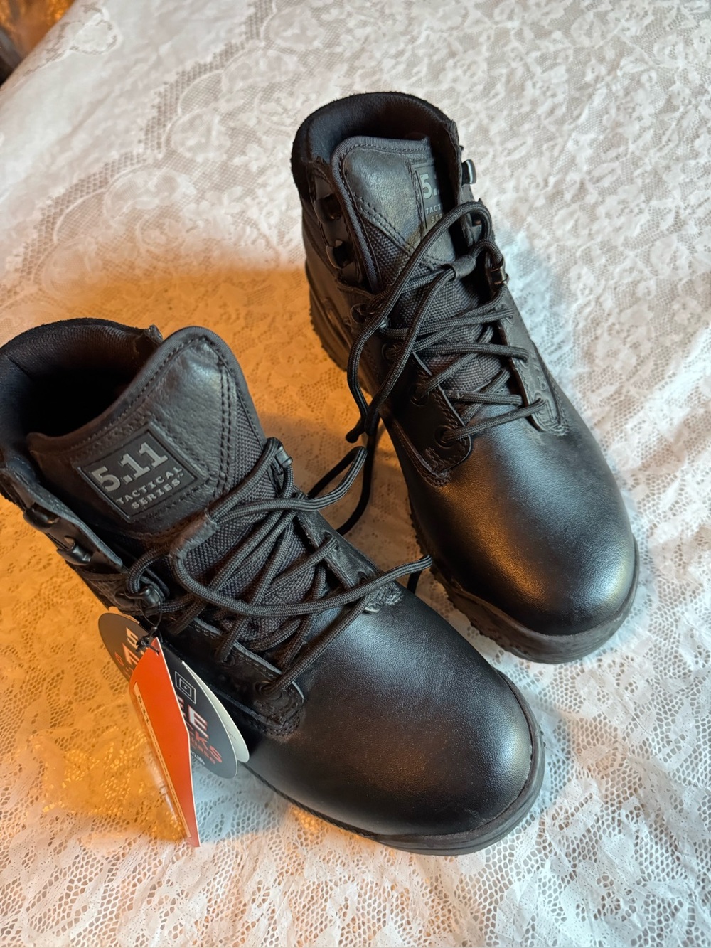 5.11 Tactical Black Men's Lace-Up Tactical Boots